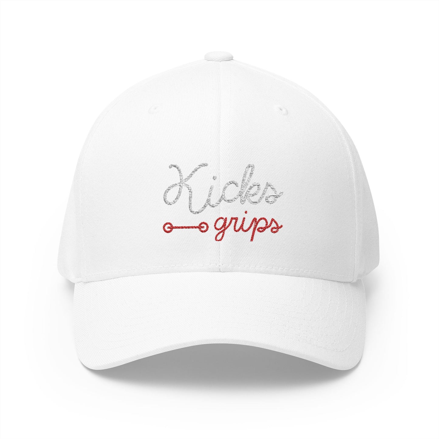 Kids Grips Embroidered Cap - Stylish Closed-Back Hat for Children