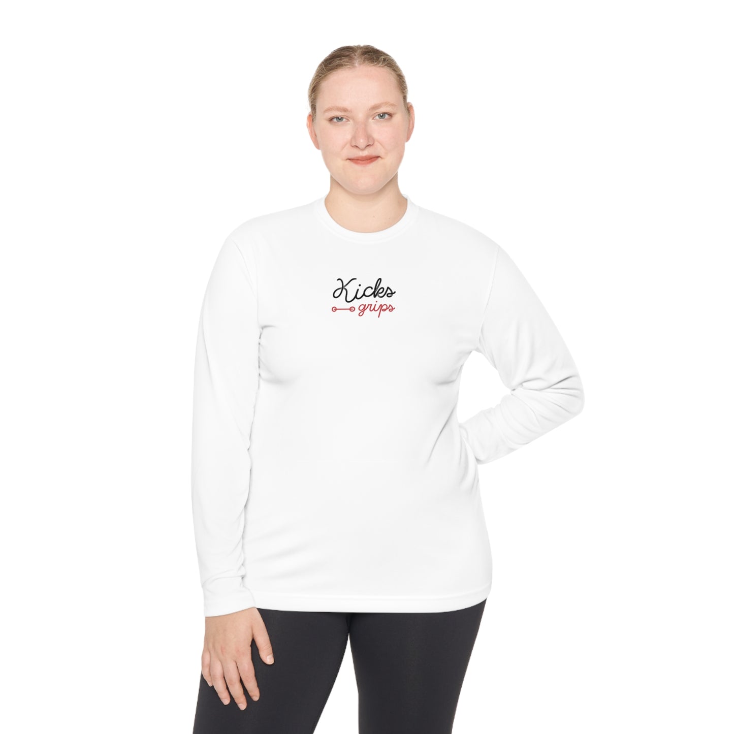 Kicks Grips Court Classic Moisture-Wicking Long Sleeve Tee