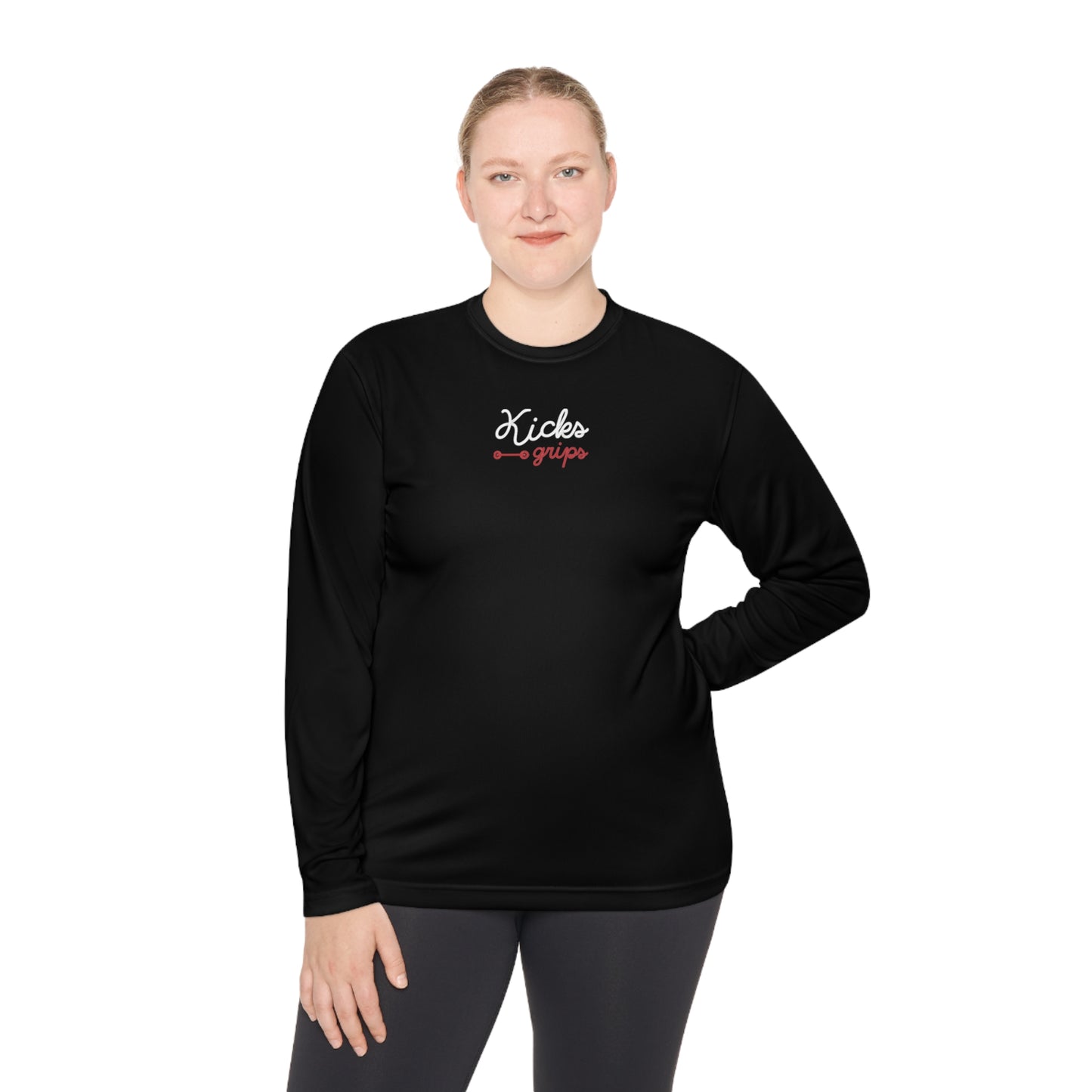 Kicks Grips Court Classic Moisture-Wicking Long Sleeve Tee