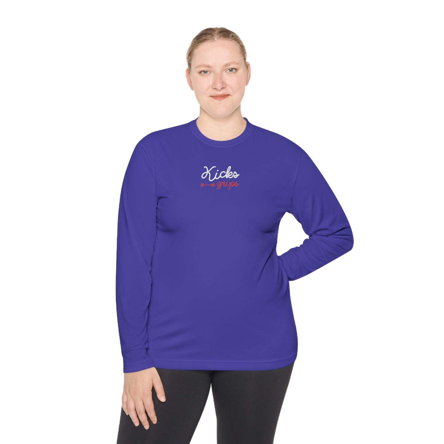 Kicks Grips Court Classic Moisture-Wicking Long Sleeve Tee