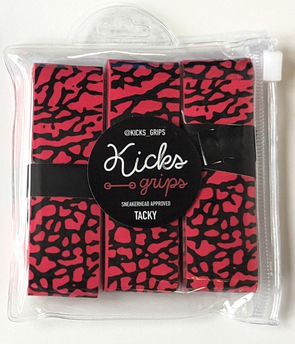 Kicks Grips Elephant Print Overgrip (3-Pack)