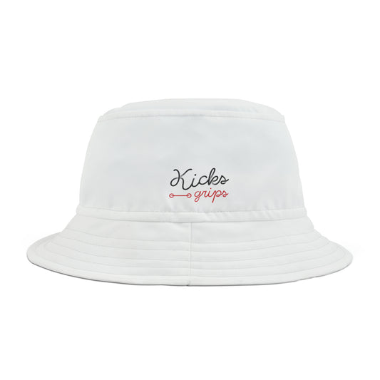 Kicks Grips Court Classic Bucket Hat White