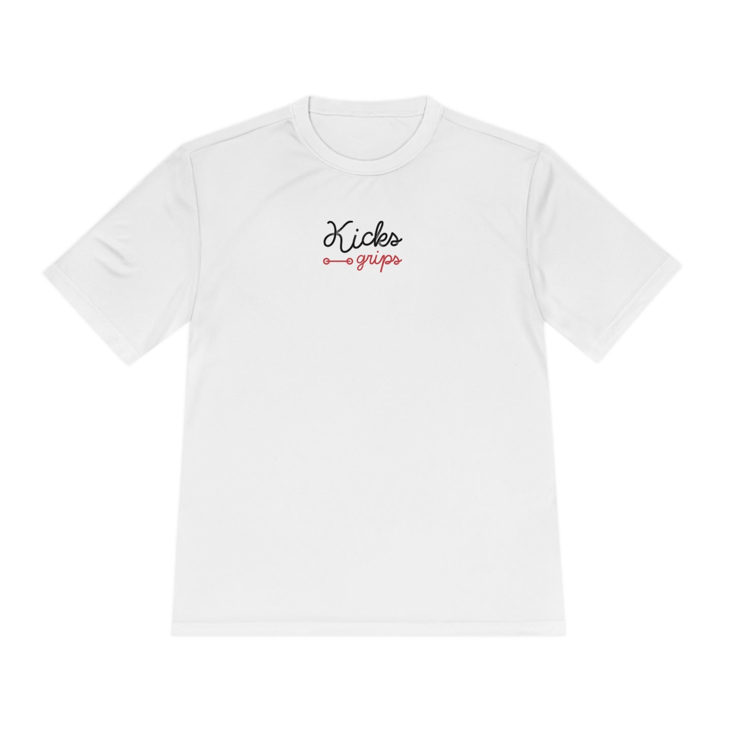 Kicks Grips Court Classic Moisture Wicking Tee Red