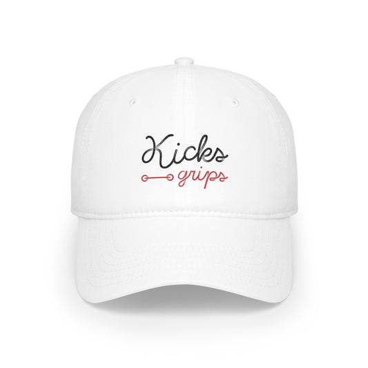 Kicks Grips Court Classic Baseball Hat Red