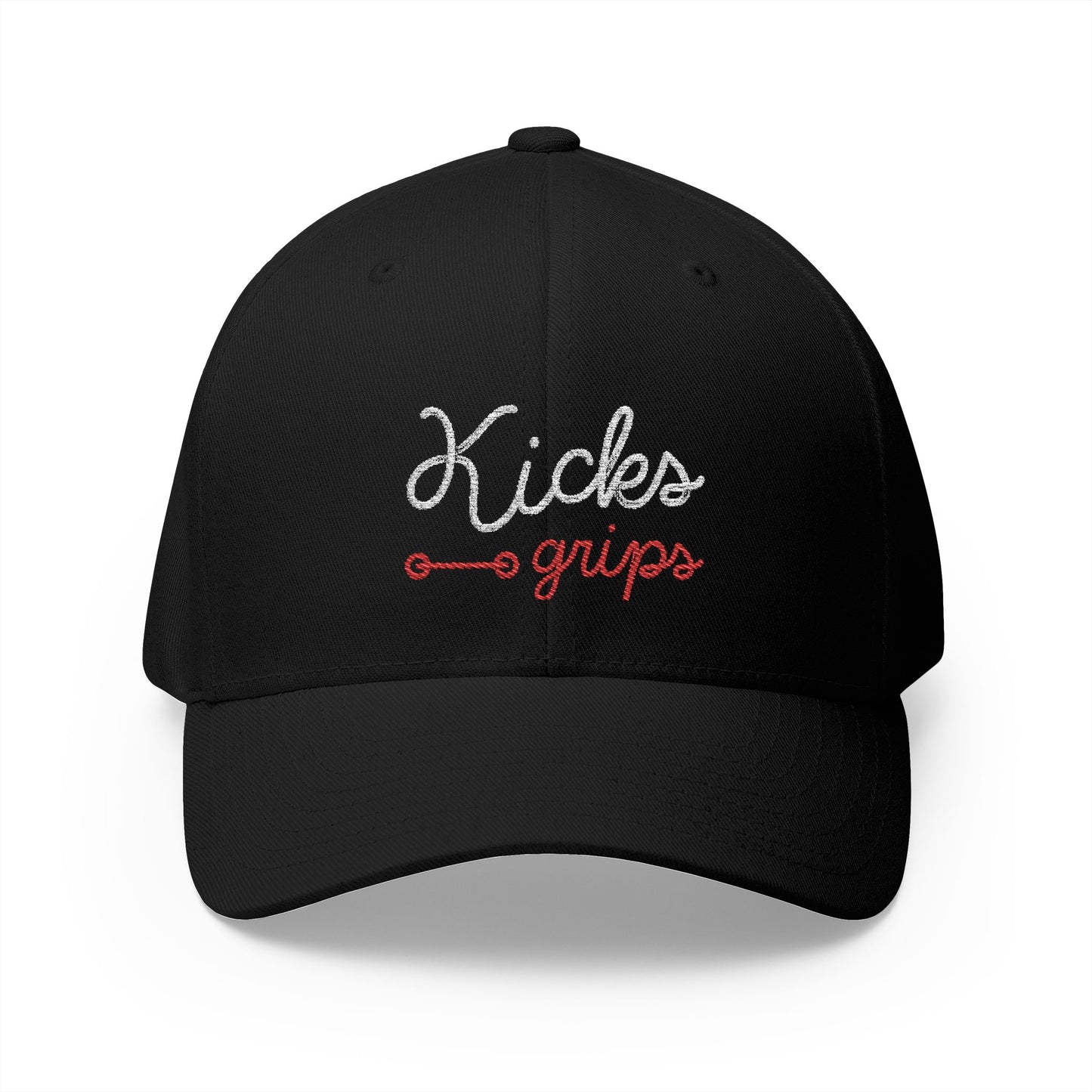 Kids Grips Embroidered Cap - Stylish Closed-Back Hat for Children