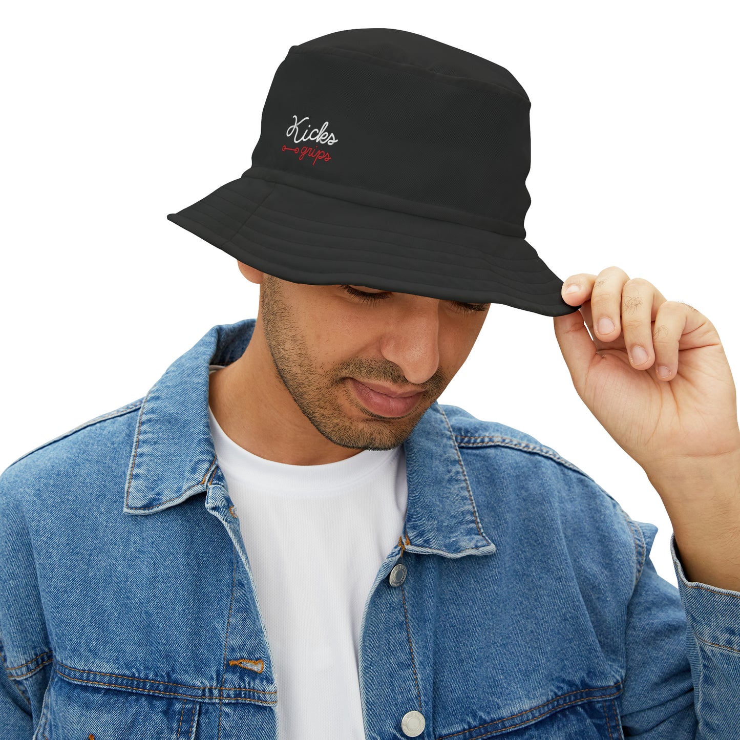 Kicks Grips Court Classic Bucket Hat Black