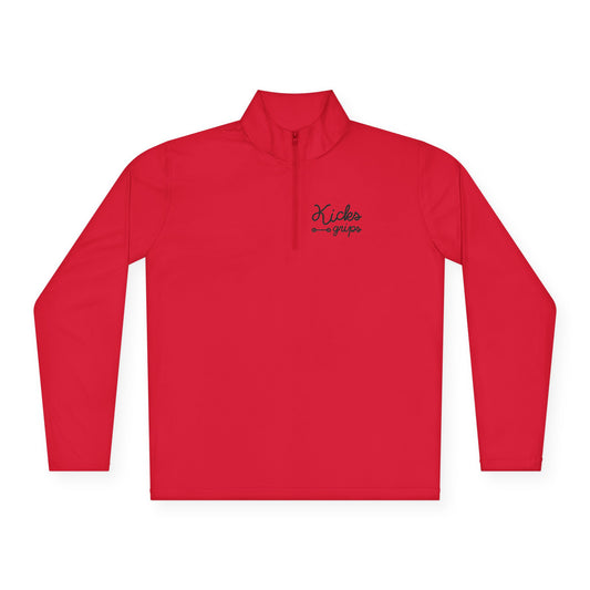 Copy of Kicks Grips Court Classic Quarter-Zip Black/Red/White