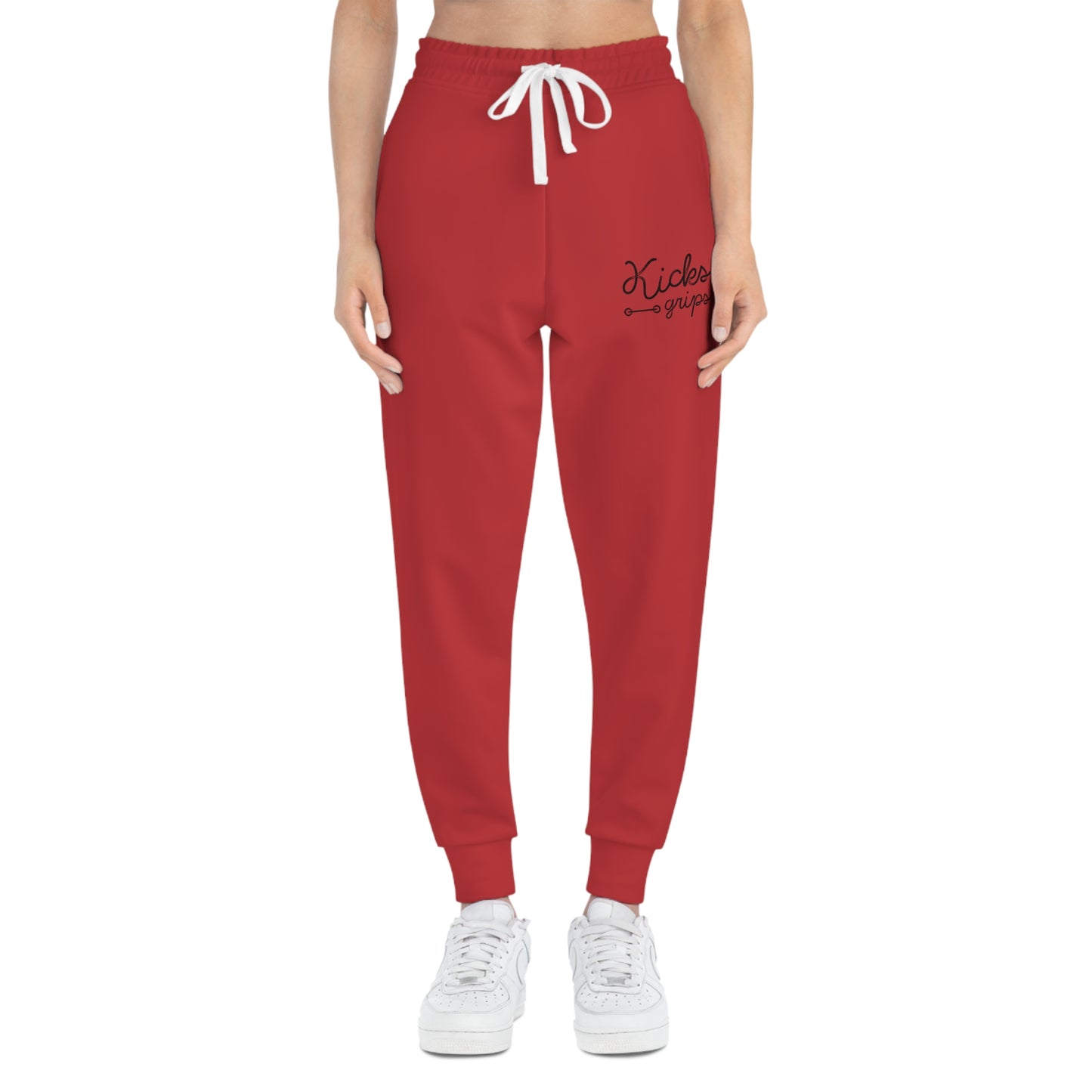 Kicks Grips Court Classic Joggers Red/Black