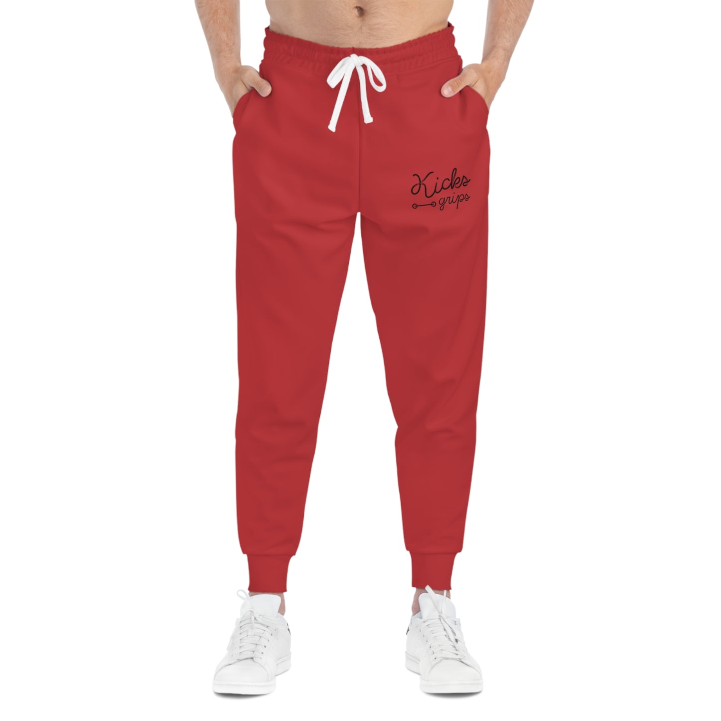 Kicks Grips Court Classic Joggers Red/Black